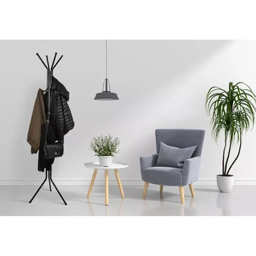 Wieszak stojący 170cm - czarny Ruhhy 23815 - obrazek 9