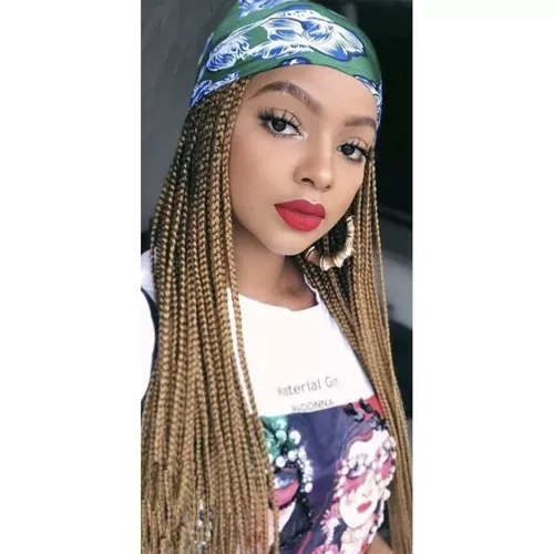 Włosy syntetyczne warkoczyki ombre Soulima 23579 - obrazek 2