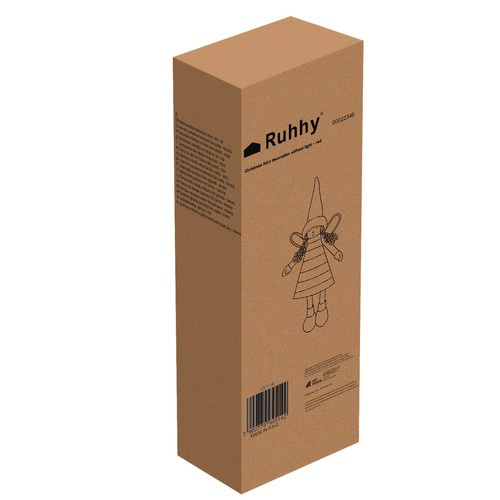 Wróżka- figurka świąteczna czerwona Ruhhy 22346 - obrazek 9