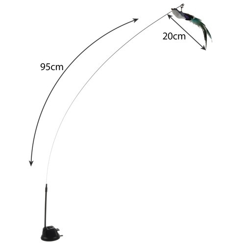 Zabawka dla kota z przyssawką Purlov 22099 - obrazek 2