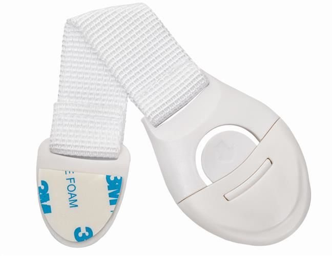 Zabezpieczenie - blokada do szafek 10szt. biały - obrazek 4