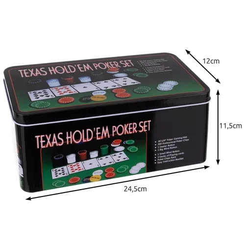 Zestaw do pokera TEXAS 23539 - obrazek 3