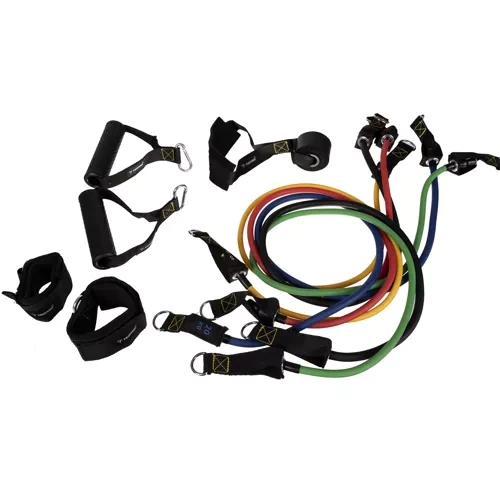 Zestaw gum do ćwiczeń + akcesoria Trizand 22716 - obrazek 5