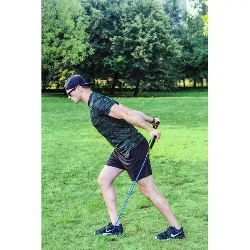 Zestaw gum do ćwiczeń + akcesoria Trizand 22716 - obrazek 9