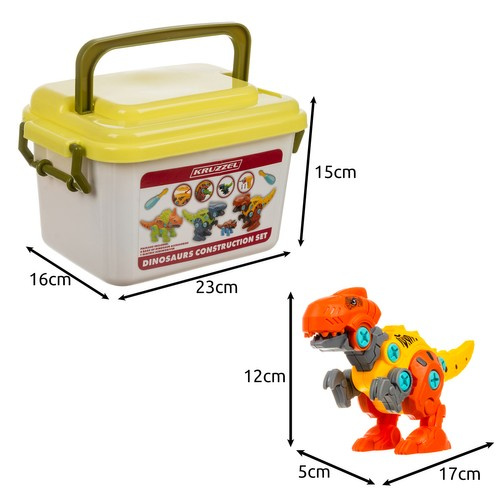 Zestaw konstrukcyjny - dinozaury 24723 - obrazek 2