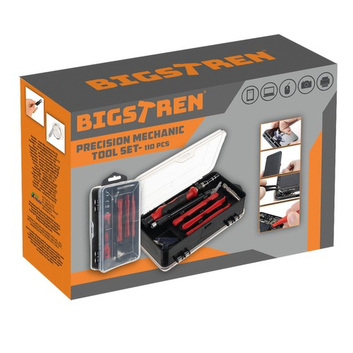 Zestaw narzędzi do mechaniki precyzyjnej 110 szt - obrazek 2