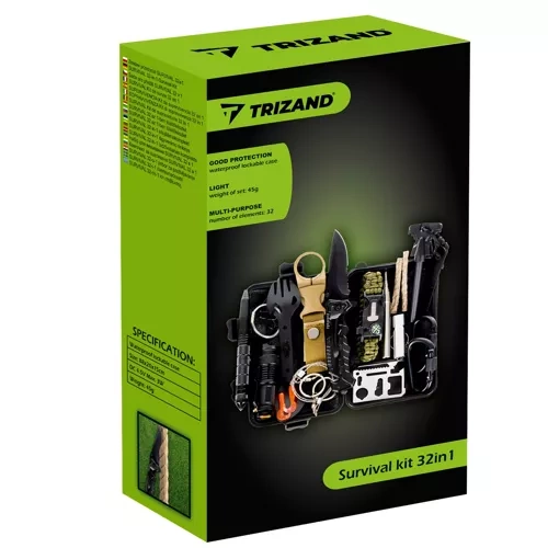 Zestaw przeżycia SURVIVAL 32w1 Trizand 19920 - obrazek 2