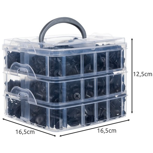 Zestaw spinek do samochodu + ściągacz Xtrobb 24297 - obrazek 3