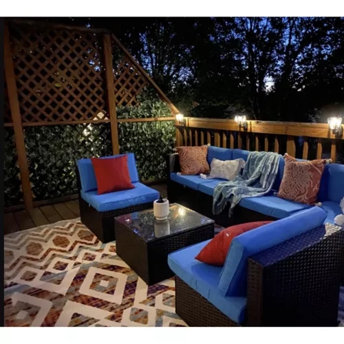 Żywopłot sztuczny na balkon - 3m Gardlov 23641 - obrazek 9