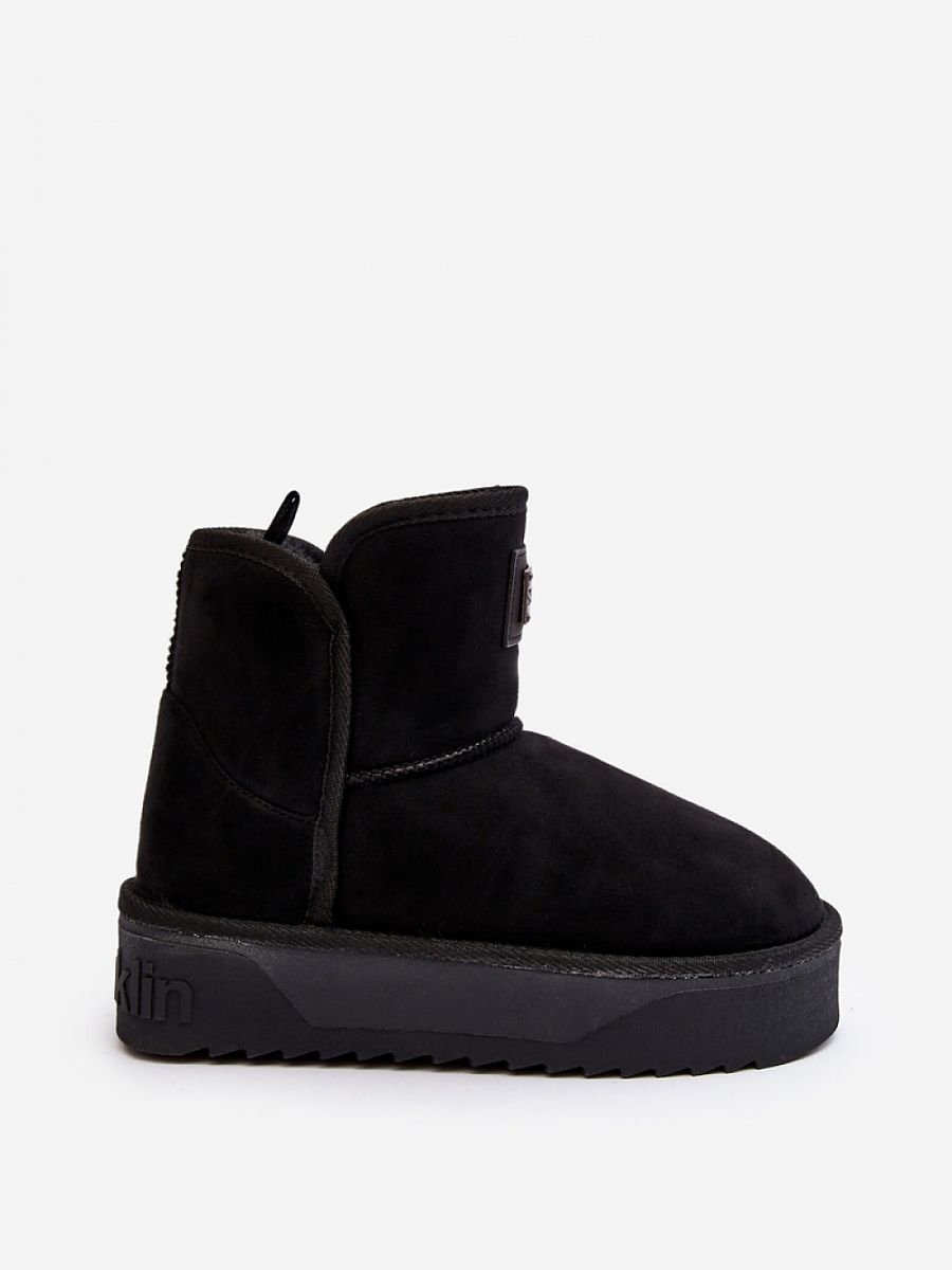 Śniegowce Model D.Franklin DFSH371004 Black - Step in style - obrazek 3