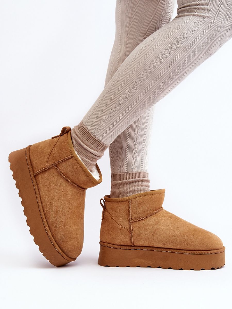 Śniegowce Model Xamella 20216-4B Camel - Step in style - obrazek 2