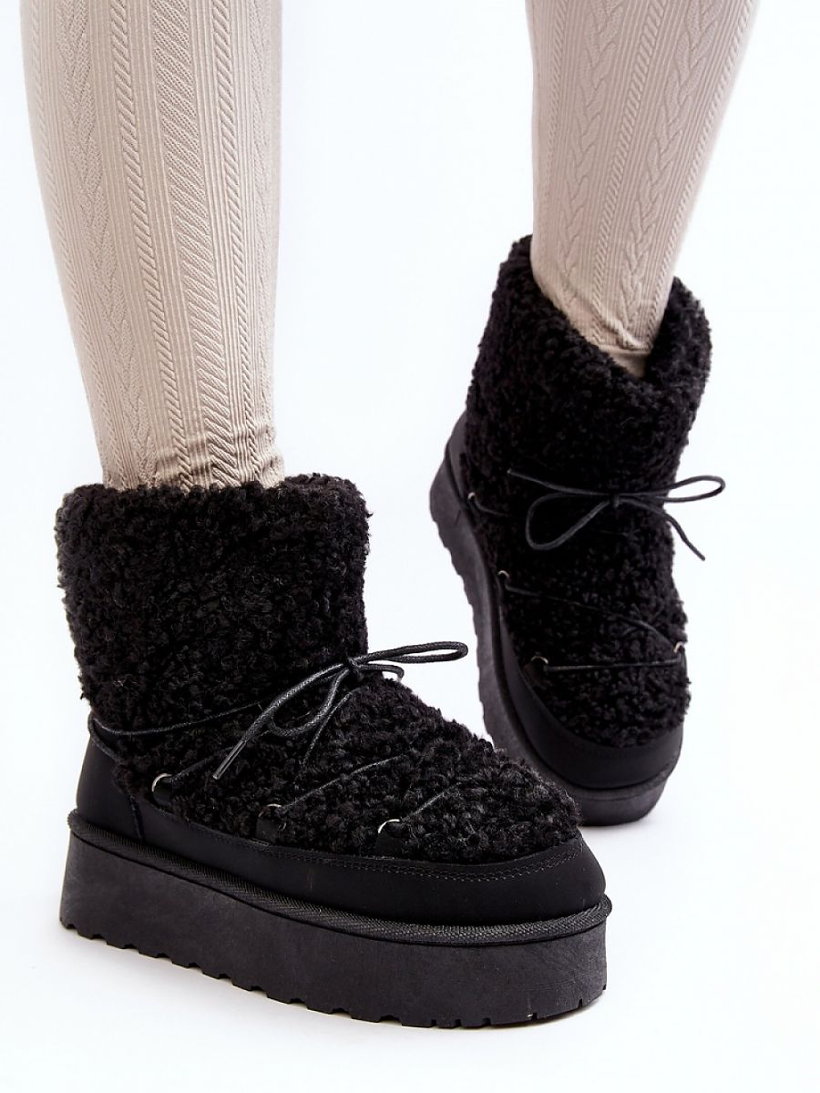 Śniegowce Model Loso 20223-4A Black - Step in style - obrazek 2