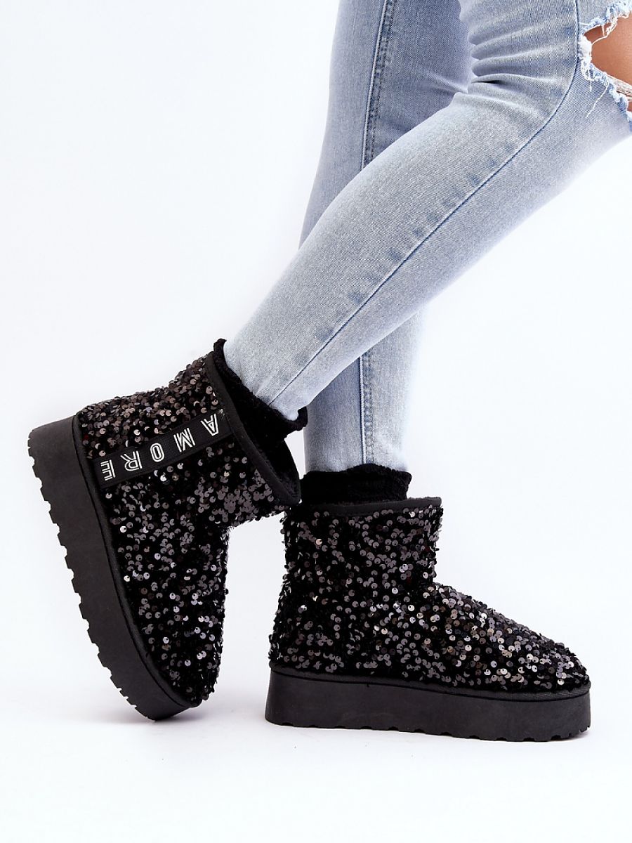 Śniegowce Model Silmo 20224-4A Black - Step in style - obrazek 2