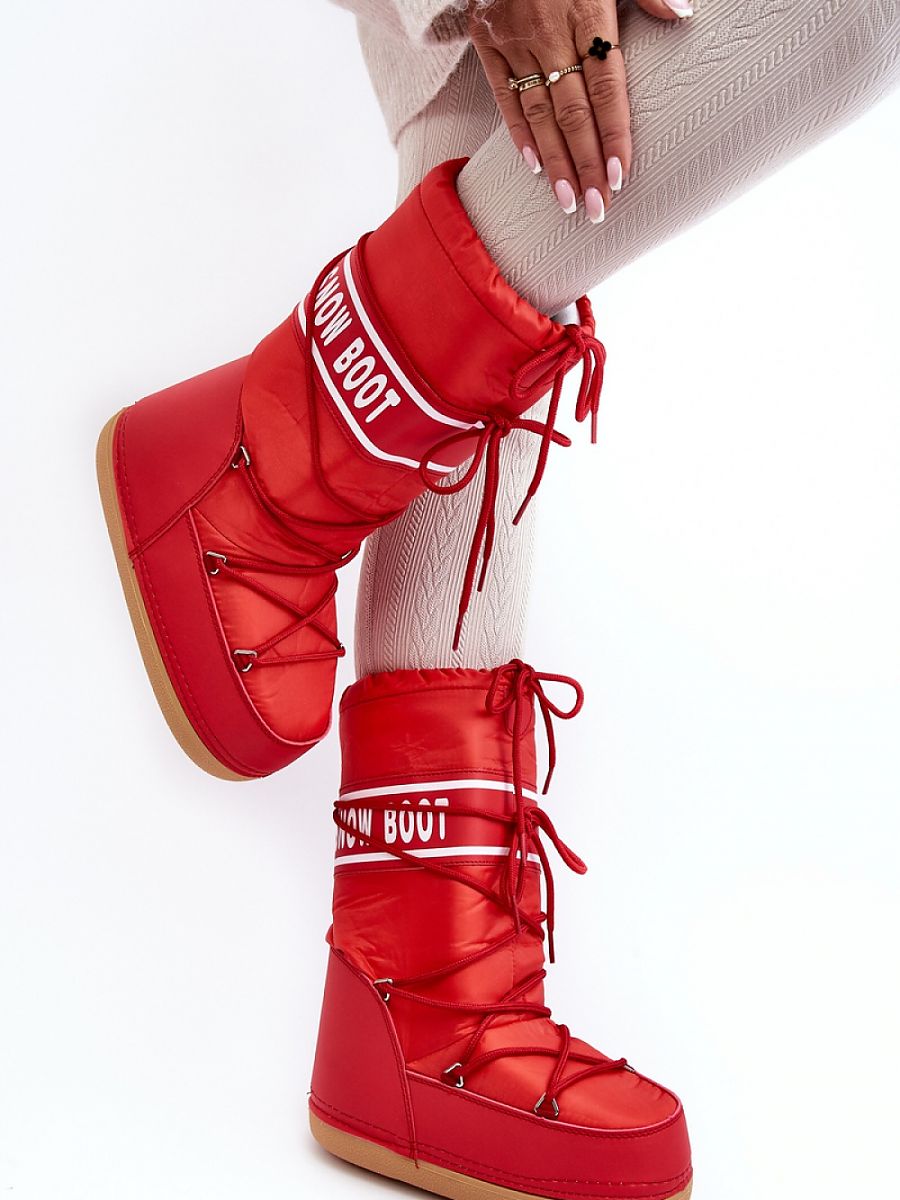 Śniegowce Model Venila NB618 Red - Step in style - obrazek 2