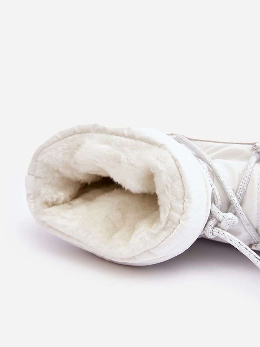 Śniegowce Model Fleure NB606 White - Step in style - obrazek 3