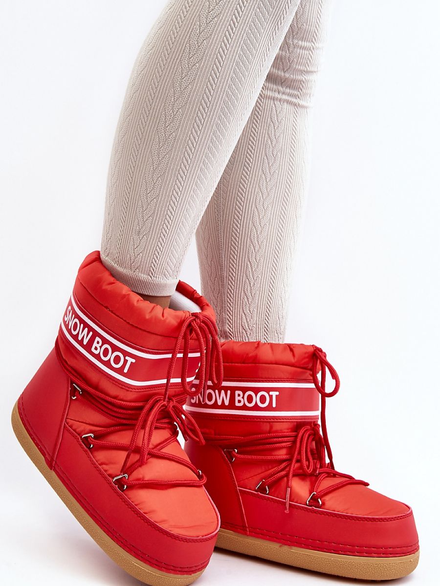 Śniegowce Model Soia NB619 Red - Step in style