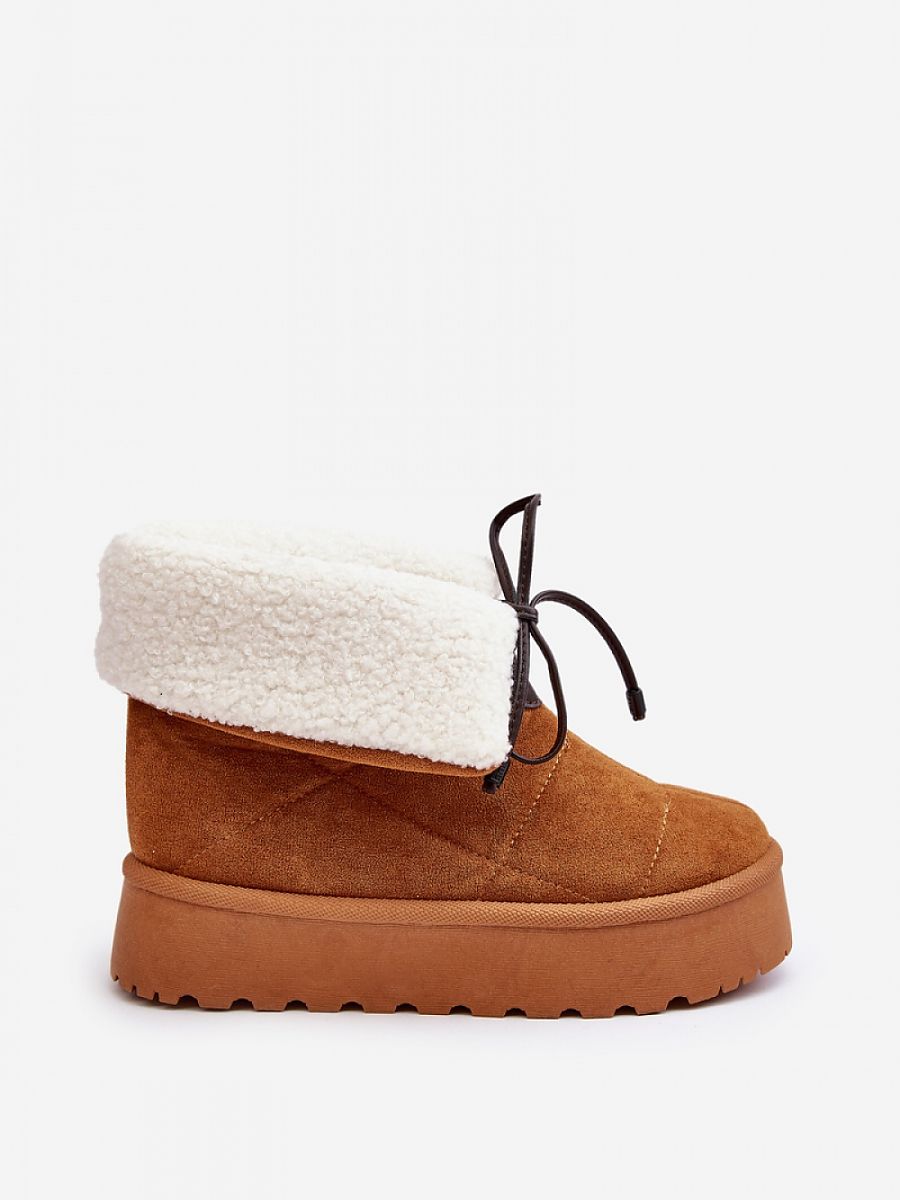 Śniegowce Model Olimuka VL212P Camel - Step in style - obrazek 3