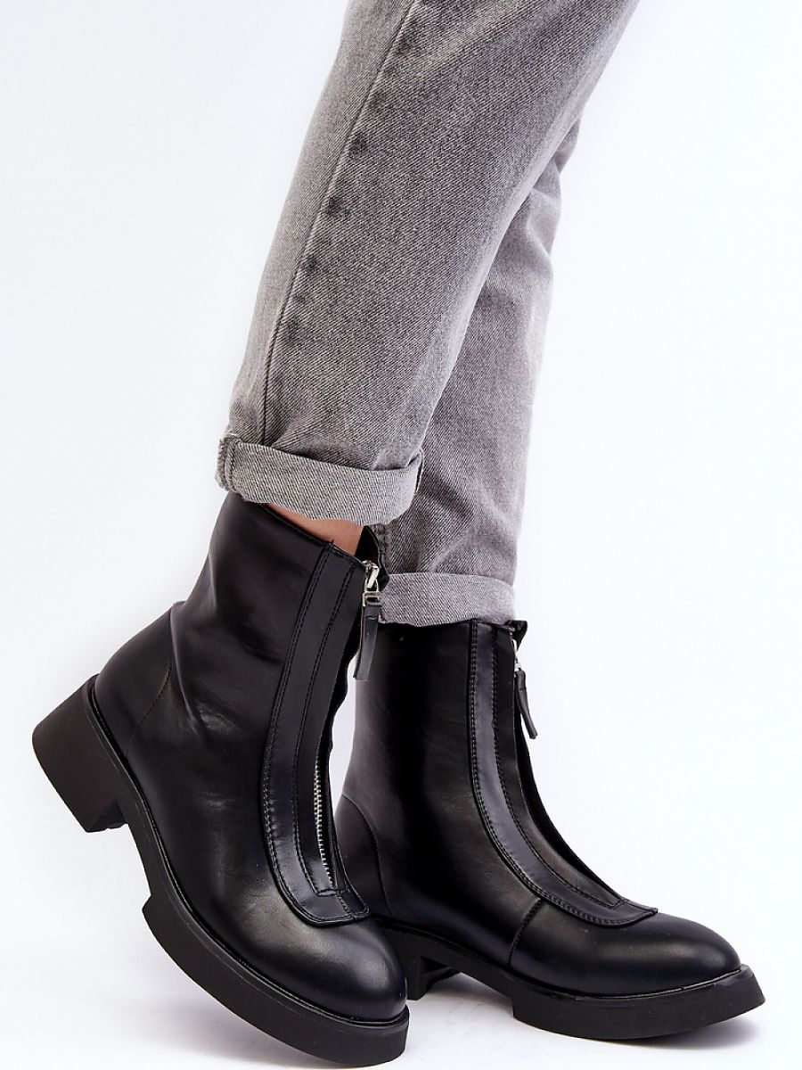 Botki Model Elkasa 7781A Black - Step in style