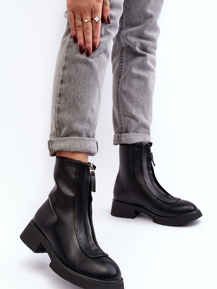 Botki Model Elkasa 7781A Black - Step in style - obrazek 2