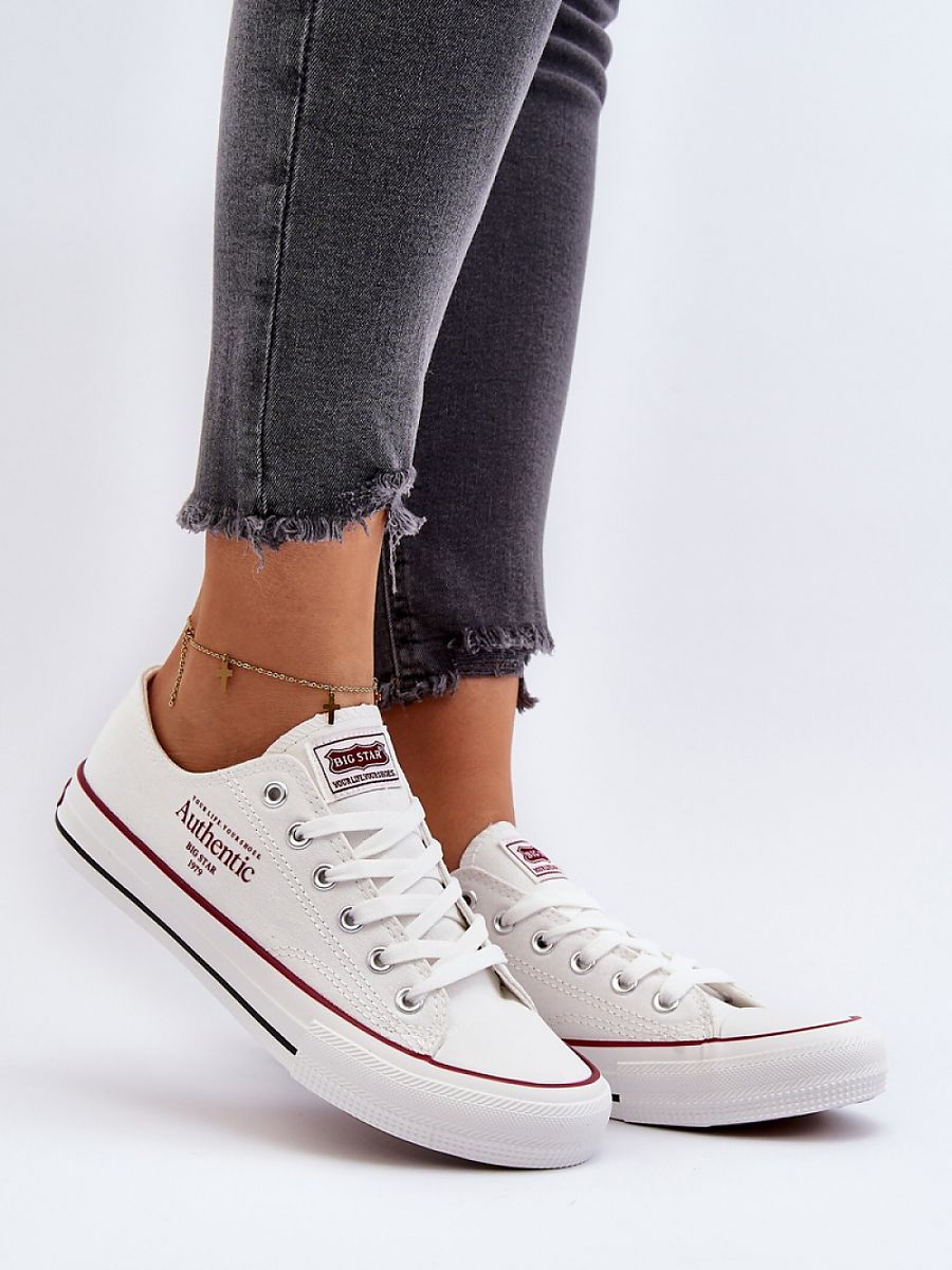 Trampki Model Big Star NN274235 White - Step in style - obrazek 2