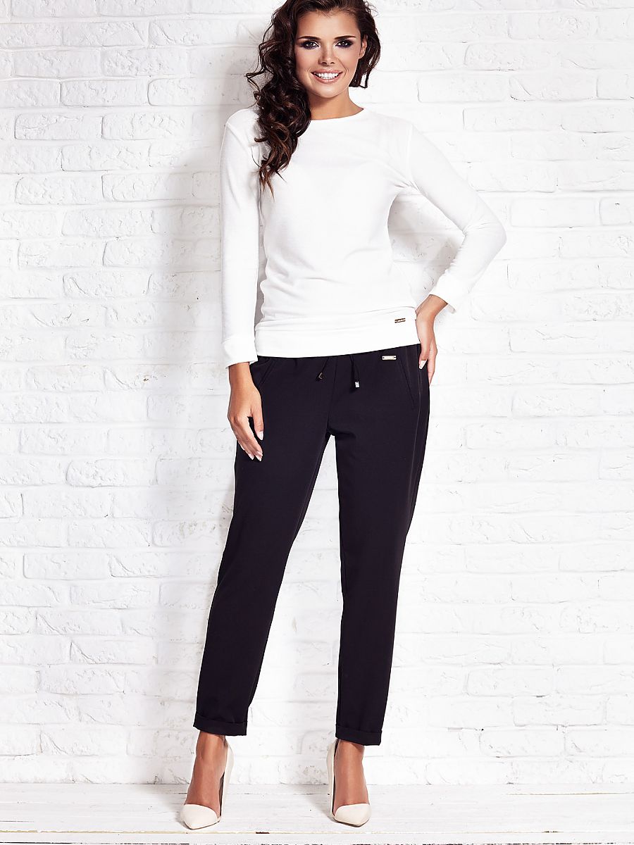 Bluzka Model A109 Ecru - awama