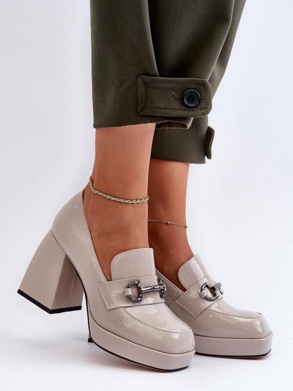 Półbuty Model DA MR38-906 Grey - Step in style