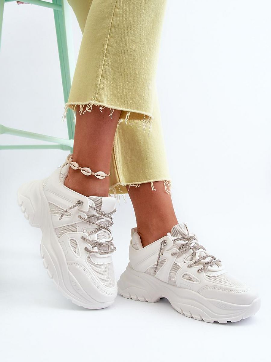 Buty Sportowe Model Relissa C2155 White - Step in style - obrazek 3