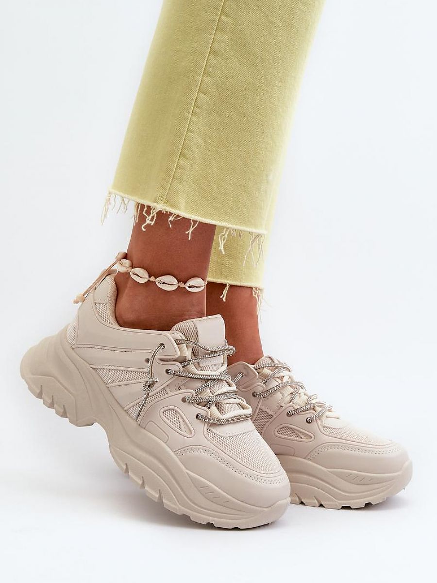 Buty Sportowe Model Relissa C2155 Beige - Step in style