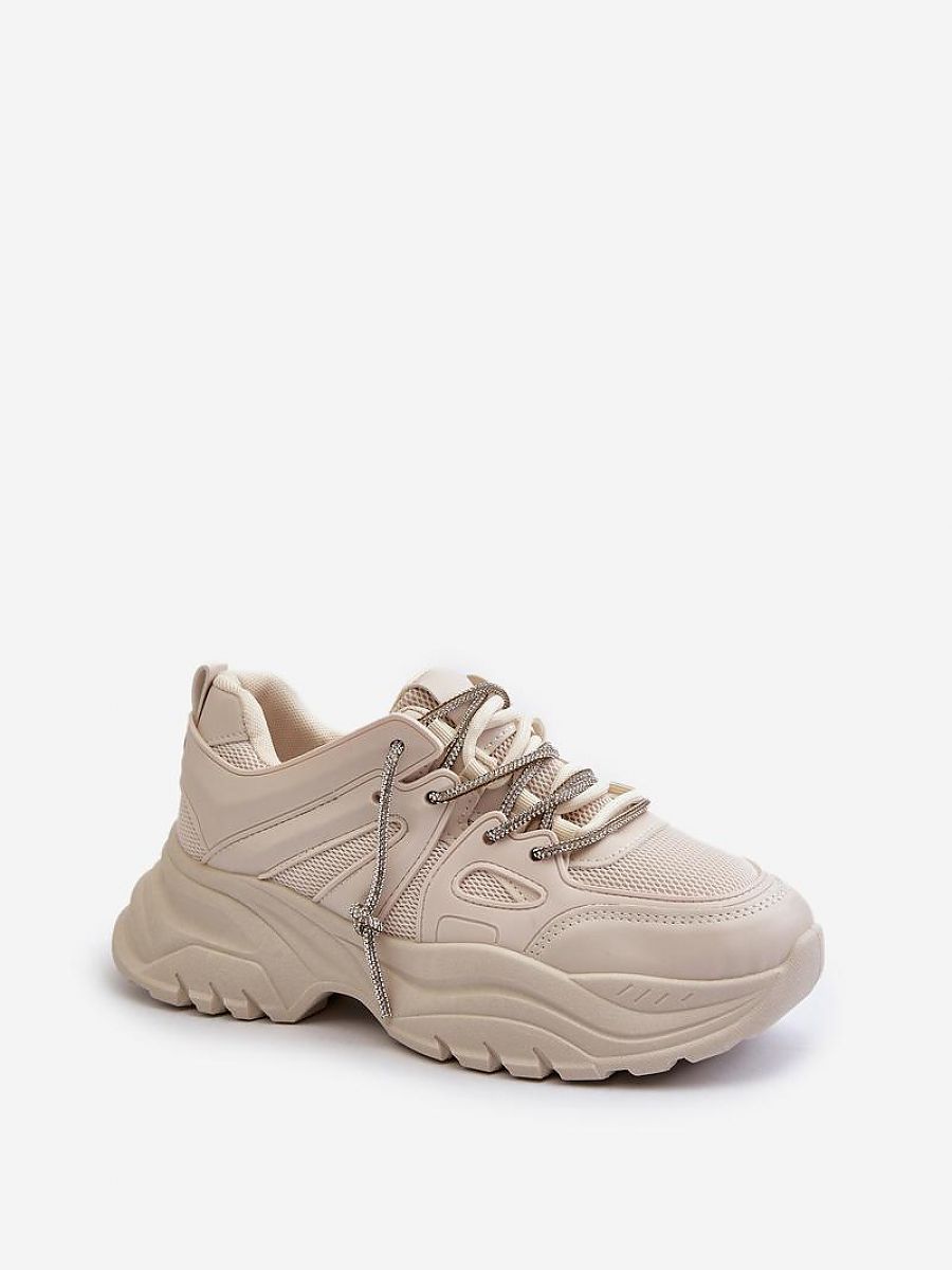 Buty Sportowe Model Relissa C2155 Beige - Step in style - obrazek 2