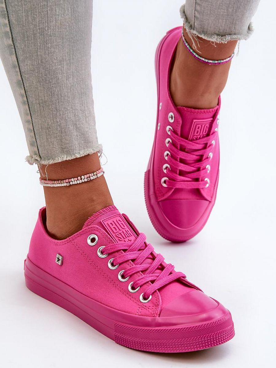 Trampki Model Big Star NN274290 Fuksja - Step in style - obrazek 3