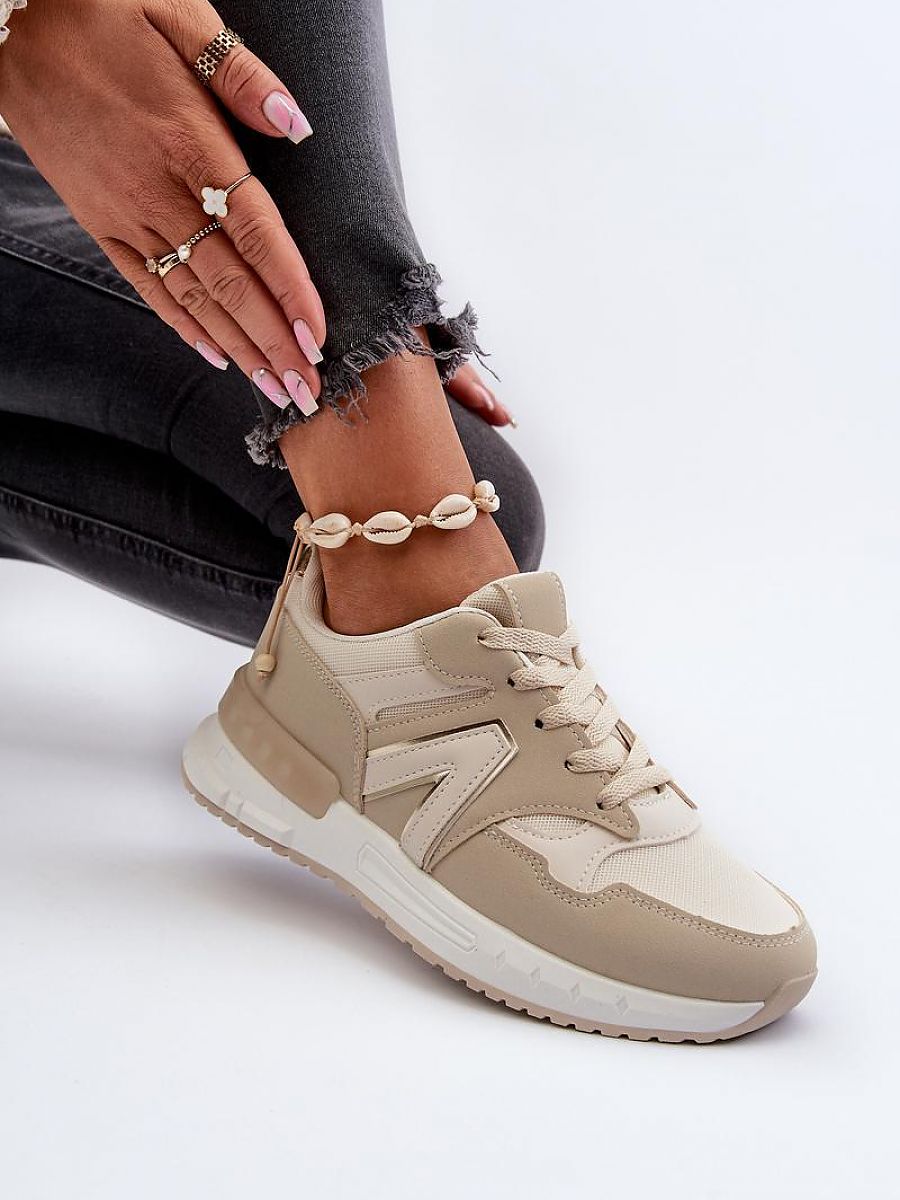 Buty Sportowe Model Vinelli A88-179 Beige - Step in style - obrazek 3