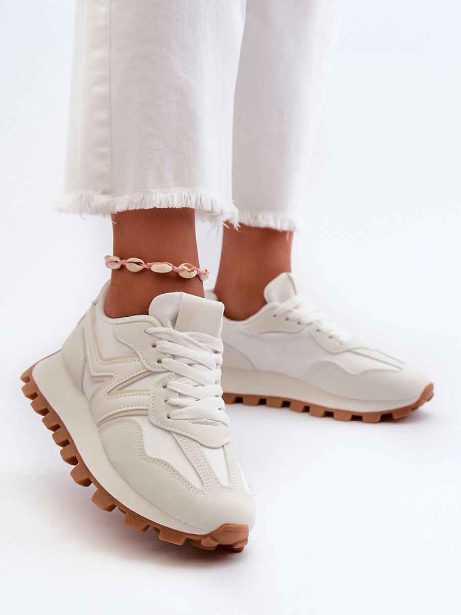 Buty Sportowe Model Kalelia PC231 White - Step in style - obrazek 2