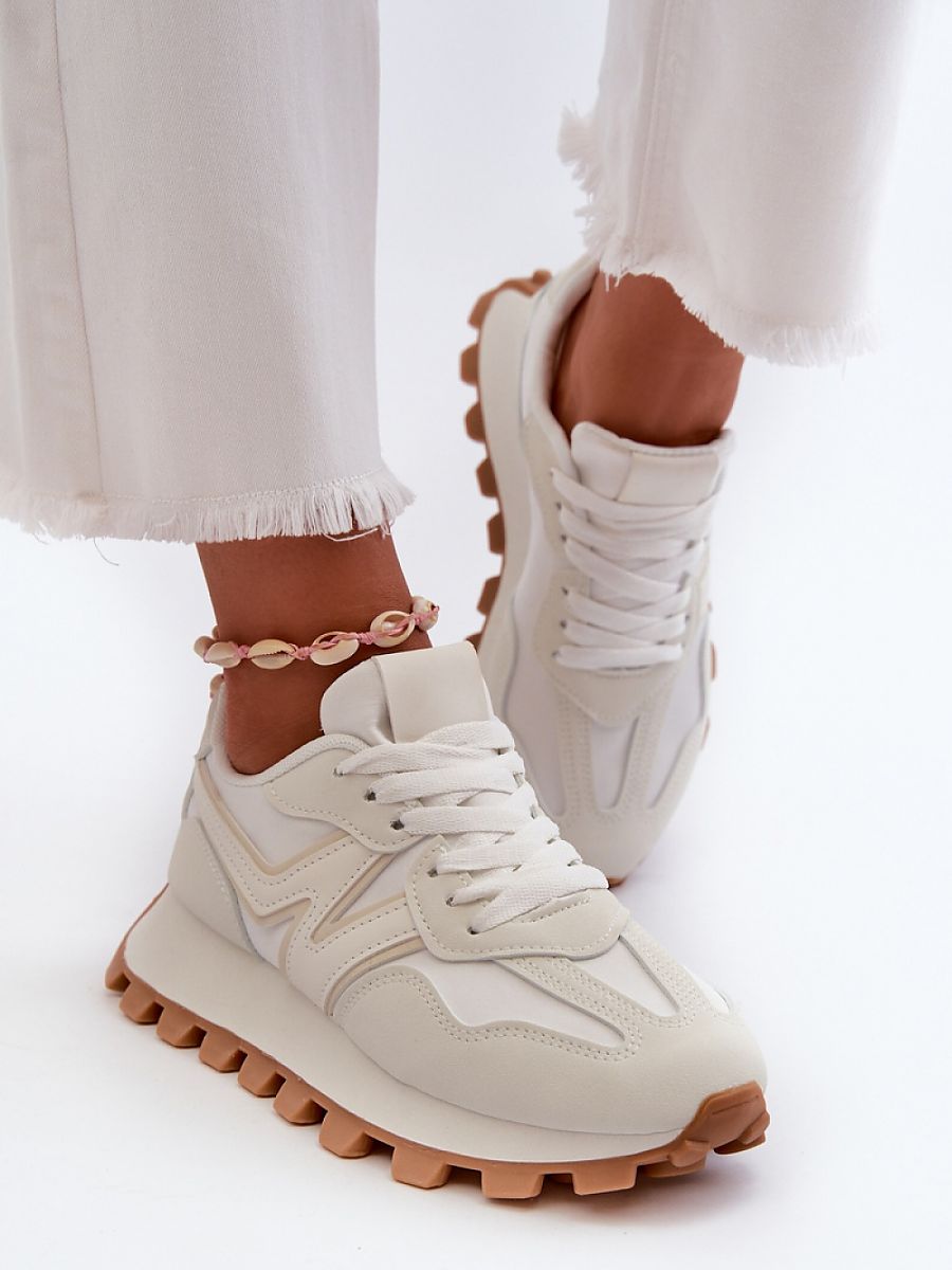 Buty Sportowe Model Kalelia PC231 White - Step in style - obrazek 3