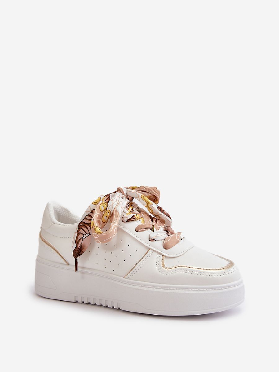 Buty Sportowe Model Mistra MS3107 White/Gold - Step in style - obrazek 2