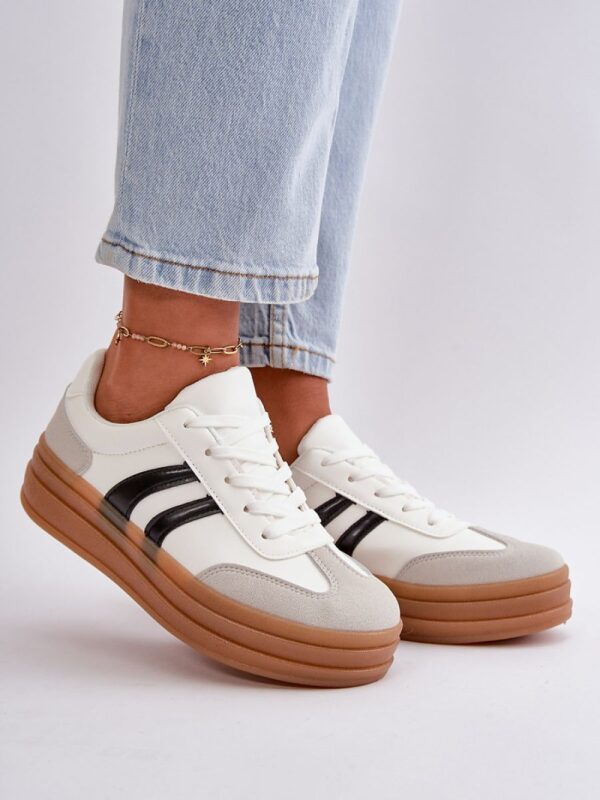 Buty Sportowe Model Nesonice 24SP26-6769 White/Grey - Step in style