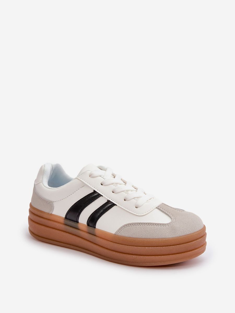 Buty Sportowe Model Nesonice 24SP26-6769 White/Grey - Step in style - obrazek 2