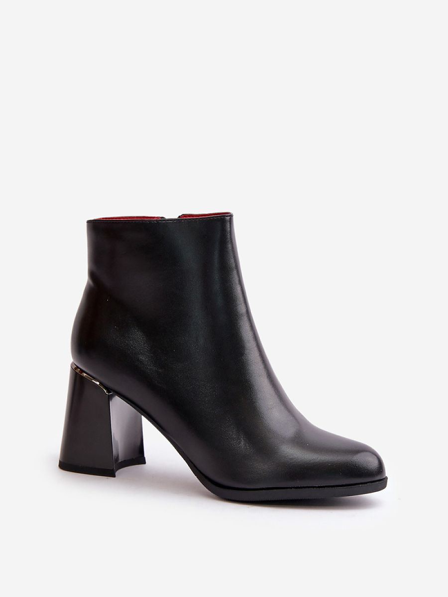 Botki Model Milisea JC108 Black - Step in style - obrazek 2