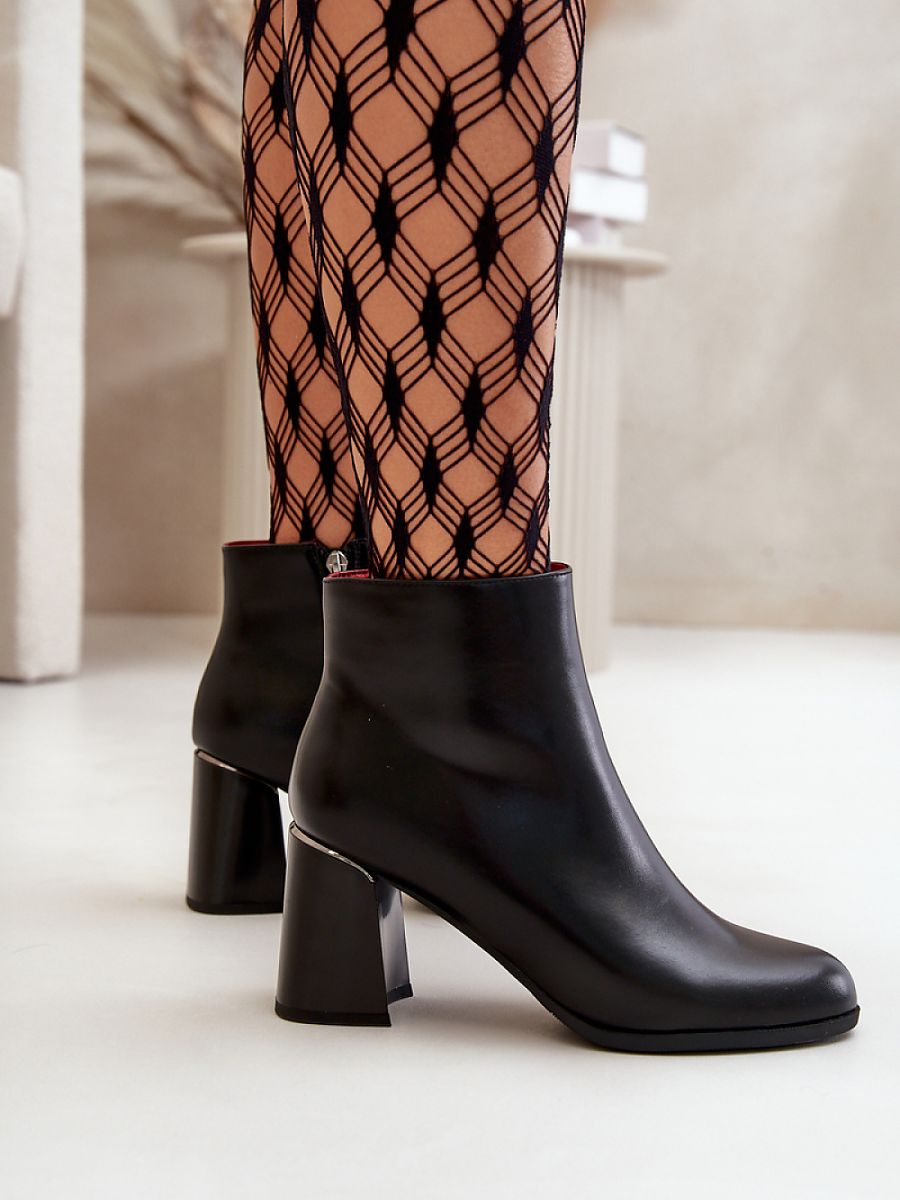 Botki Model Milisea JC108 Black - Step in style - obrazek 3