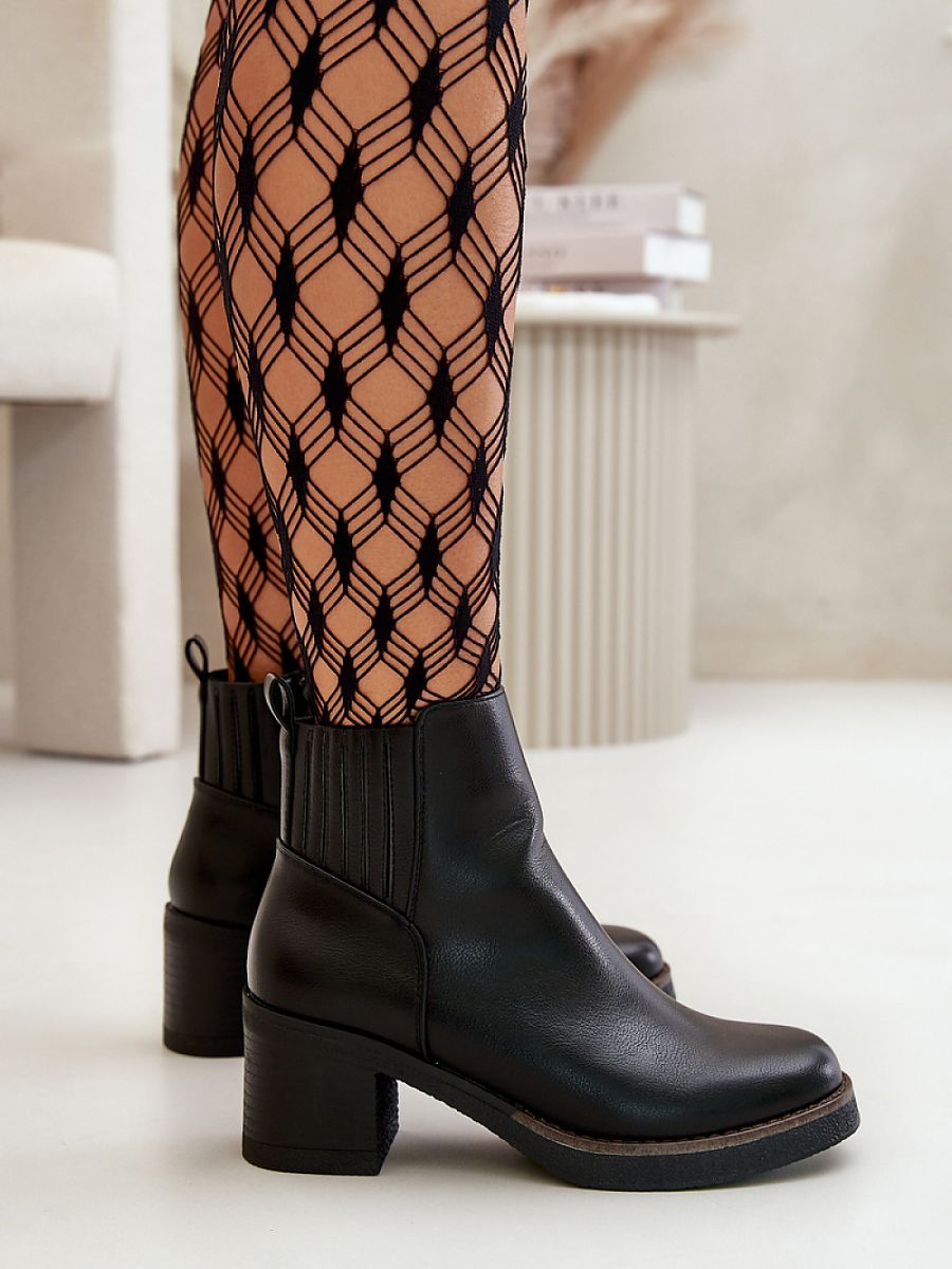 Botki Model Irittes RMR2426-2 Black - Step in style - obrazek 3