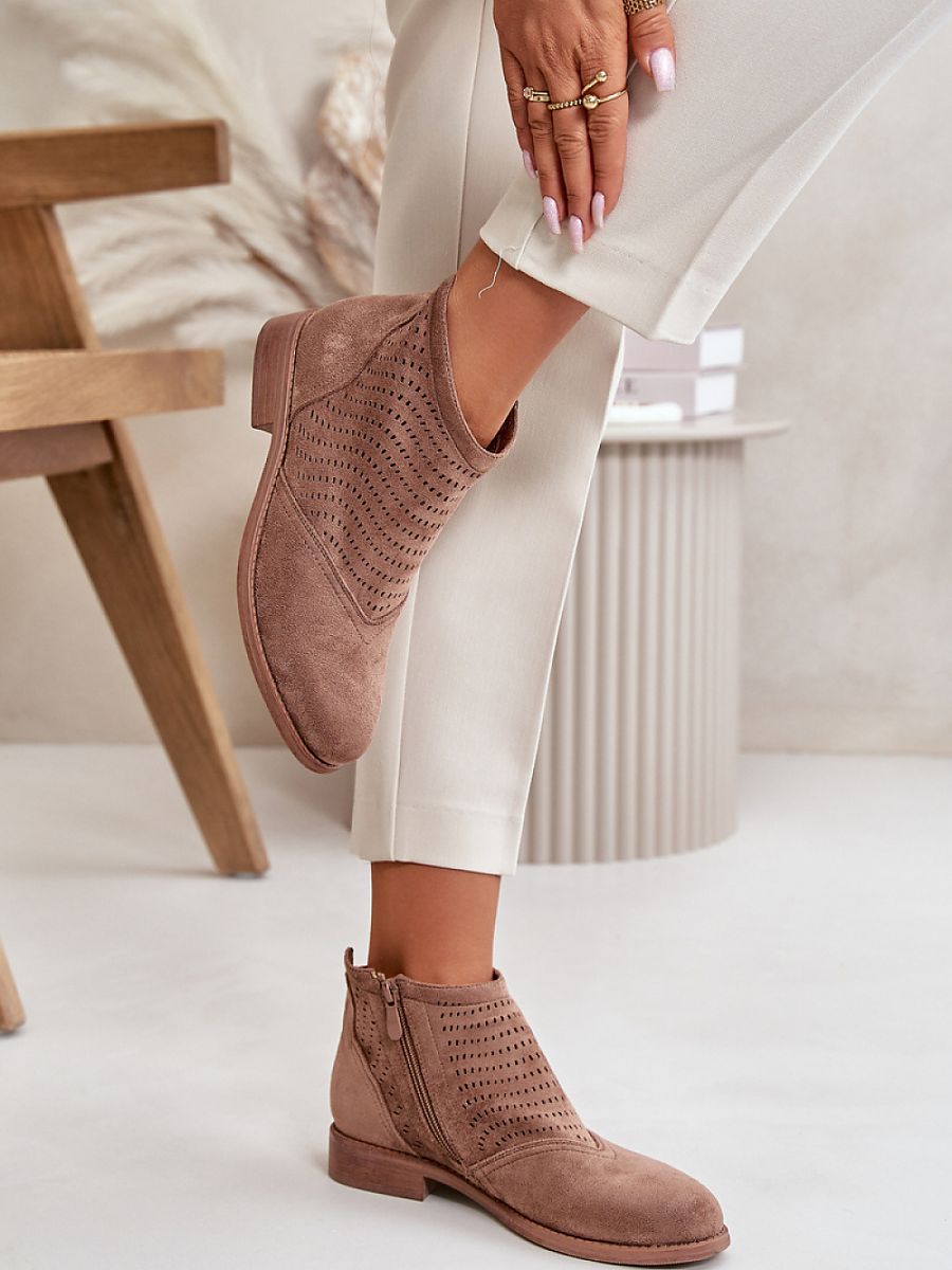 Botki Model S.Barski HY42-076 Brown - Step in style