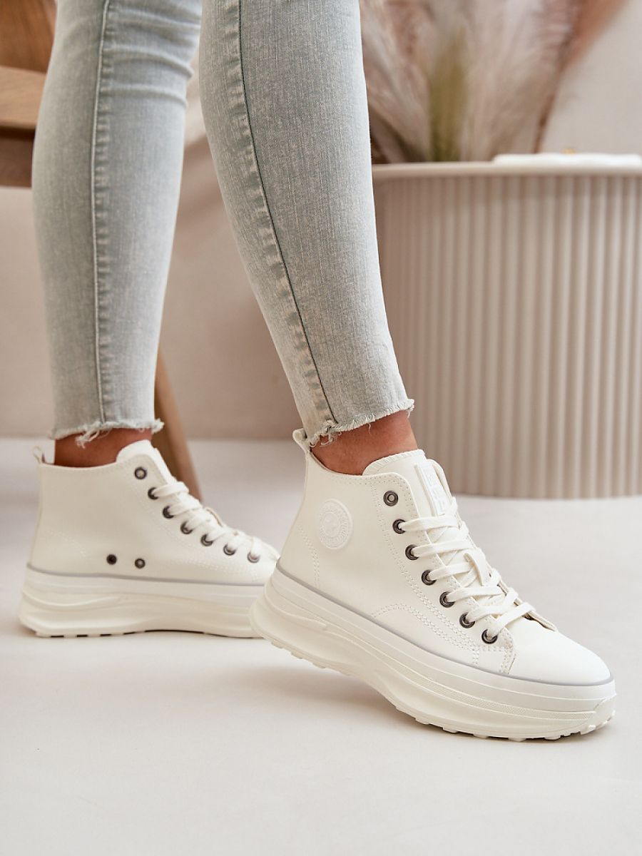 Trampki Model Big Star OO274064 White - Step in style - obrazek 3