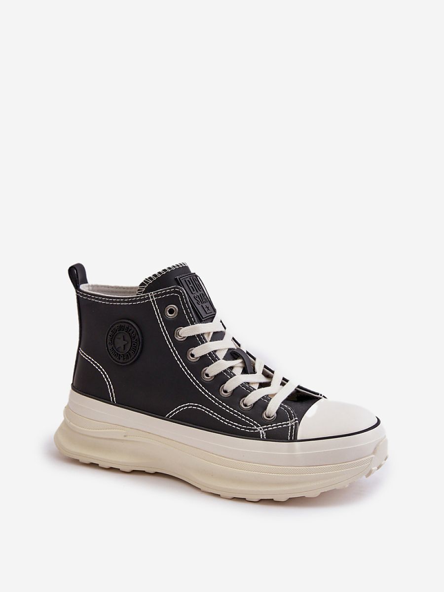 Trampki Model Big Star OO274063 Black - Step in style - obrazek 2