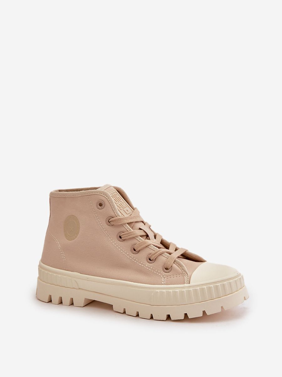 Trampki Model Big Star OO274006 Beige - Step in style - obrazek 2