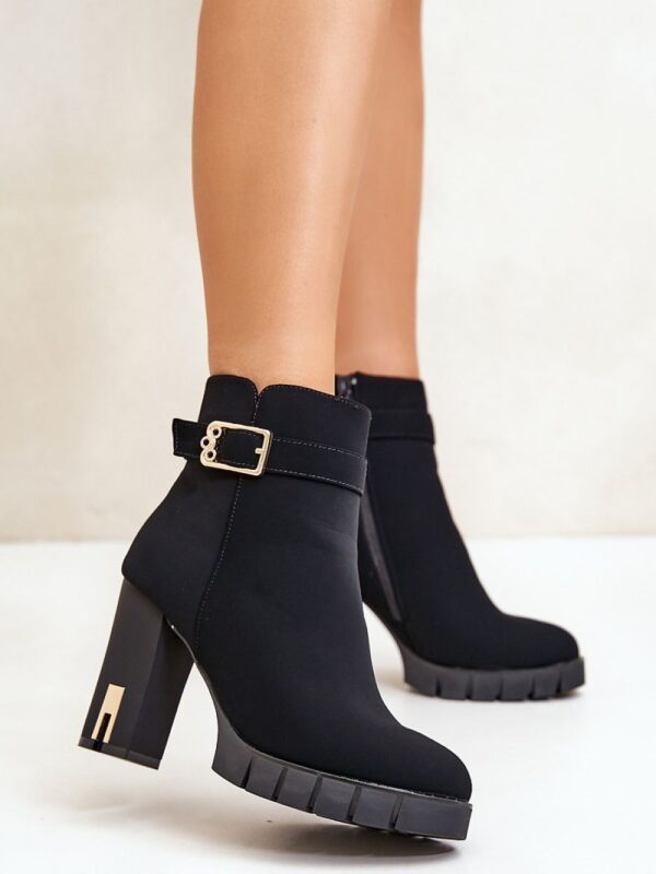 Botki Model Taitra HB-258 Black - Step in style