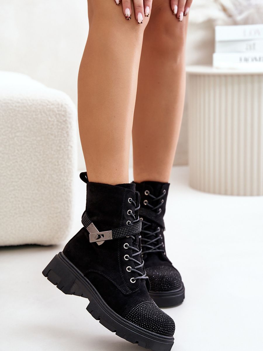 Workery Model S.Barski HY42-281 Black - Step in style - obrazek 3