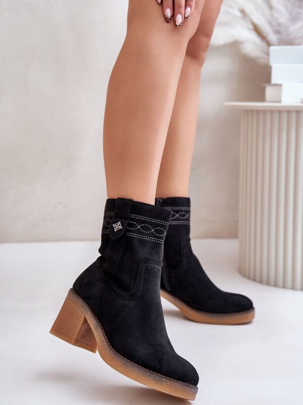 Botki Model Vailia RMR2460-21 Black - Step in style