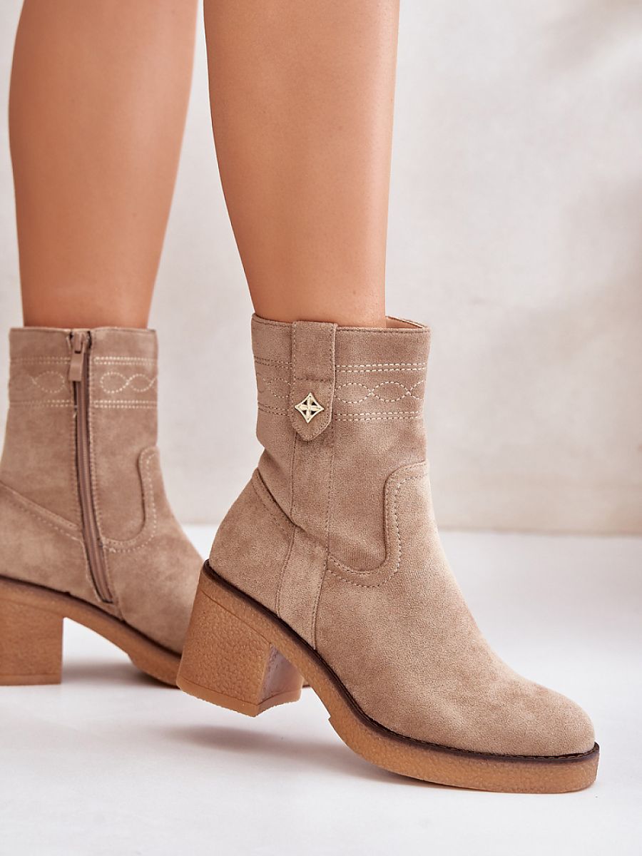 Botki Model Vailia RMR2460-21 Brown - Step in style - obrazek 3