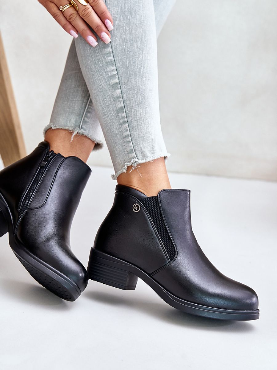 Botki Model Vinceza 85150 Black - Step in style - obrazek 3