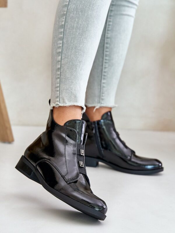 Botki Model S.Barski HY42-717 Black - Step in style