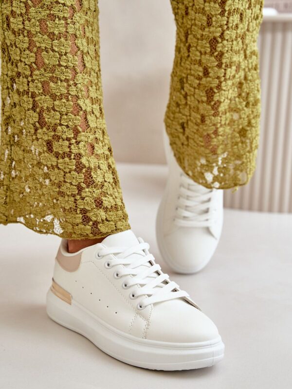 Trampki Model Nevelena JDJ-18 White/Beige - Step in style